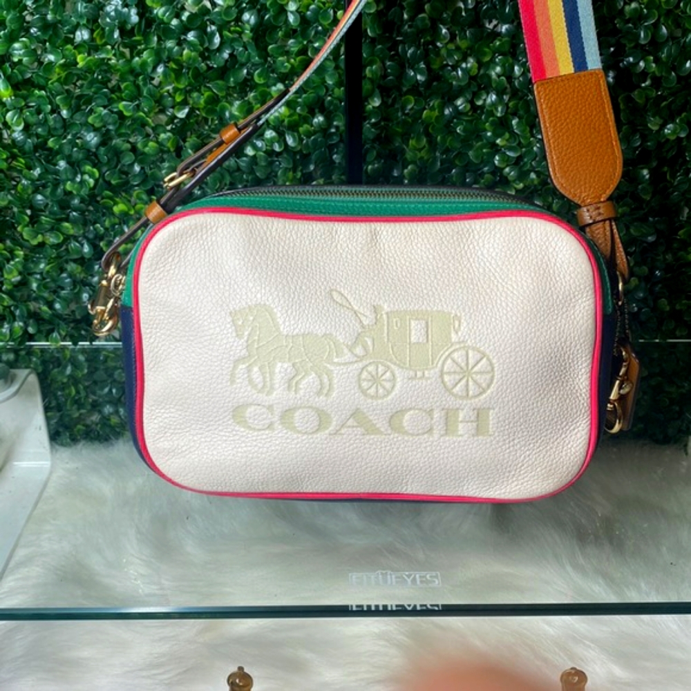 Coach Jes Crossbody In Colorblock Bag Gem